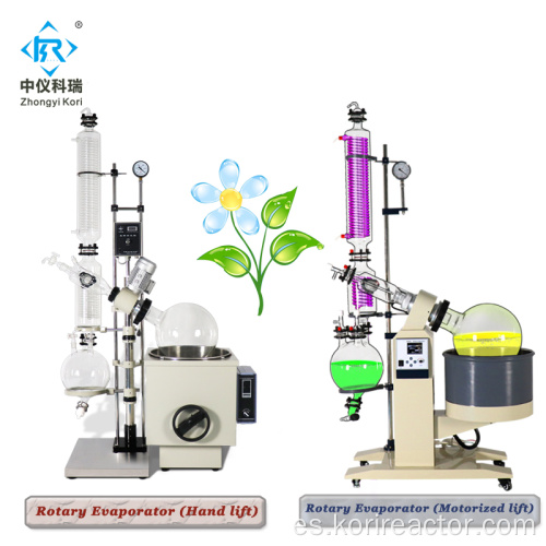 Precio del rotavapor del rotovap del evaporador rotatorio de la escala del laboratorio